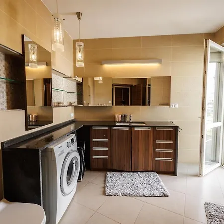 Penthouse Deluxe - Free Parking, Roof Garden Apartment Budapest